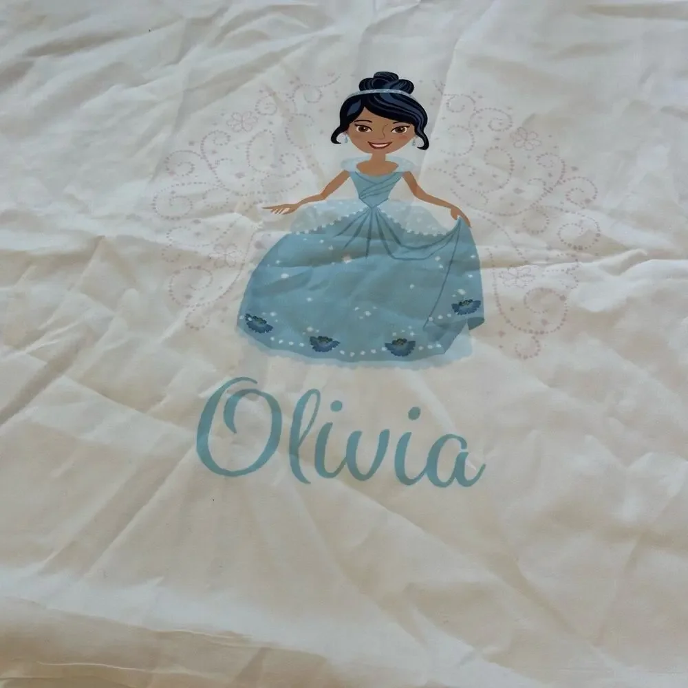 Princess Olivia Pillow Case Standard Size Princess Pillowcase